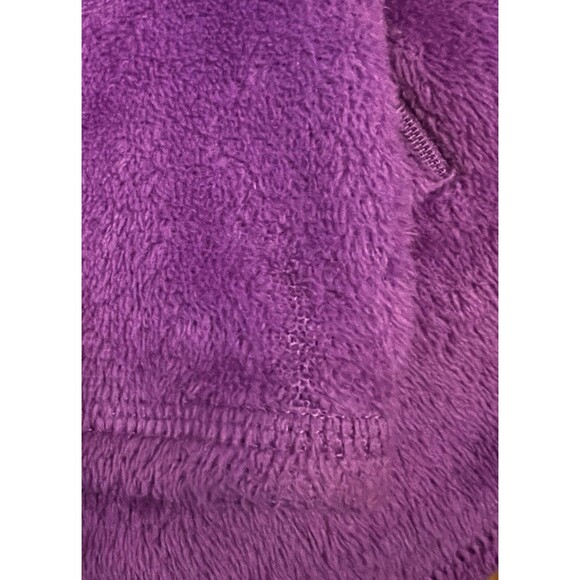 PATAGONIA Purple R2 Fuzzy Fleece Jacket Full Zip Polartec Thermal Pro Women's L - Picture 4 of 9